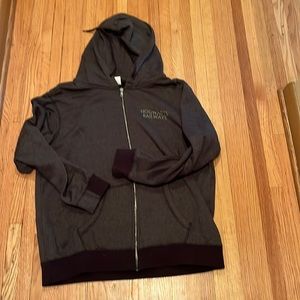 Hogwarts zip-up hoodie